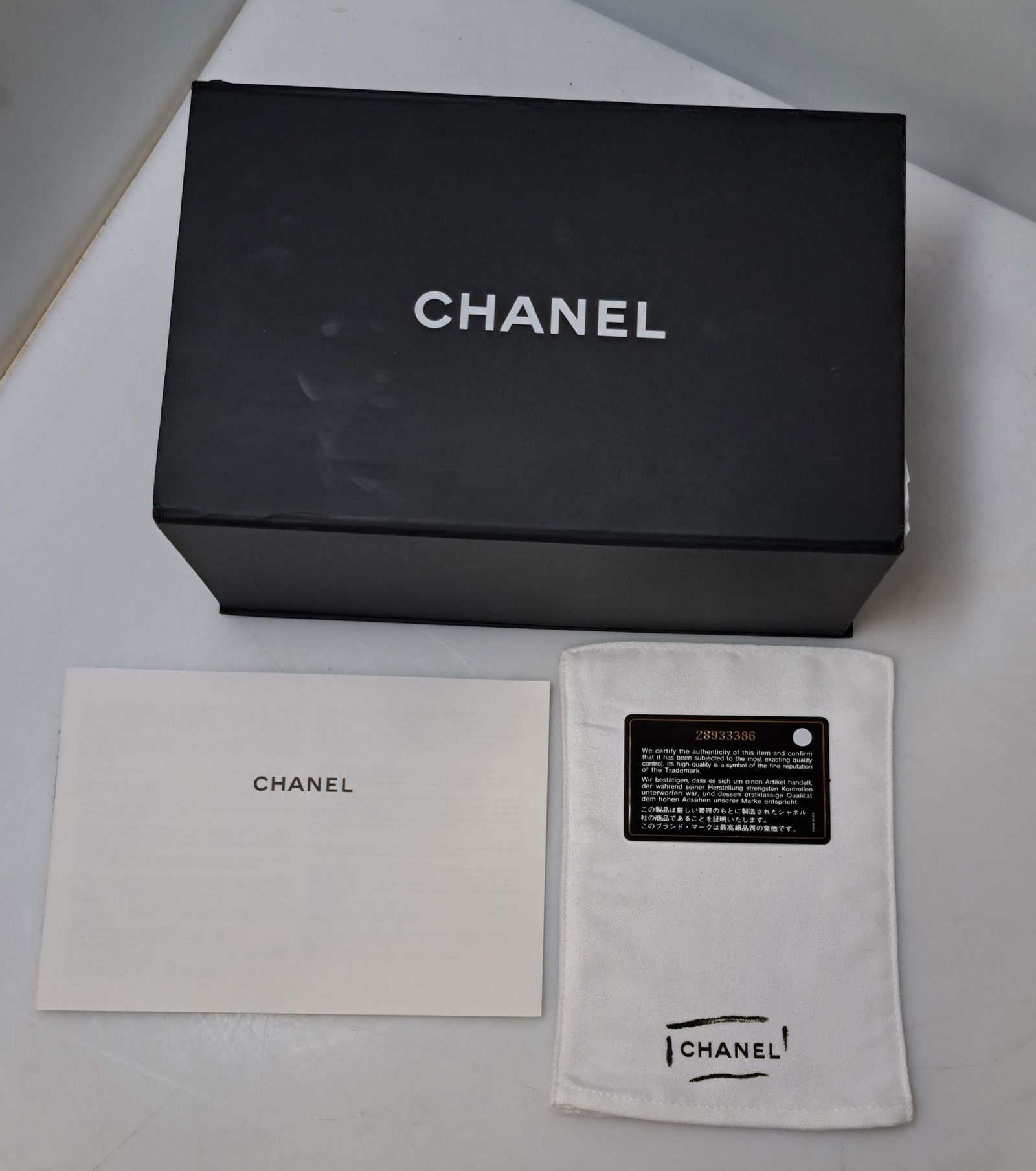 Chanel Gray Quilted Calfskin Mini Drawstring Bucket Bag Gold Hardware Signed Numbered 2019 - 5