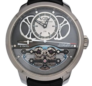 Huge Rare Girard Perregaux Constant Escapement LM 6 Day Mens Wrist Watch