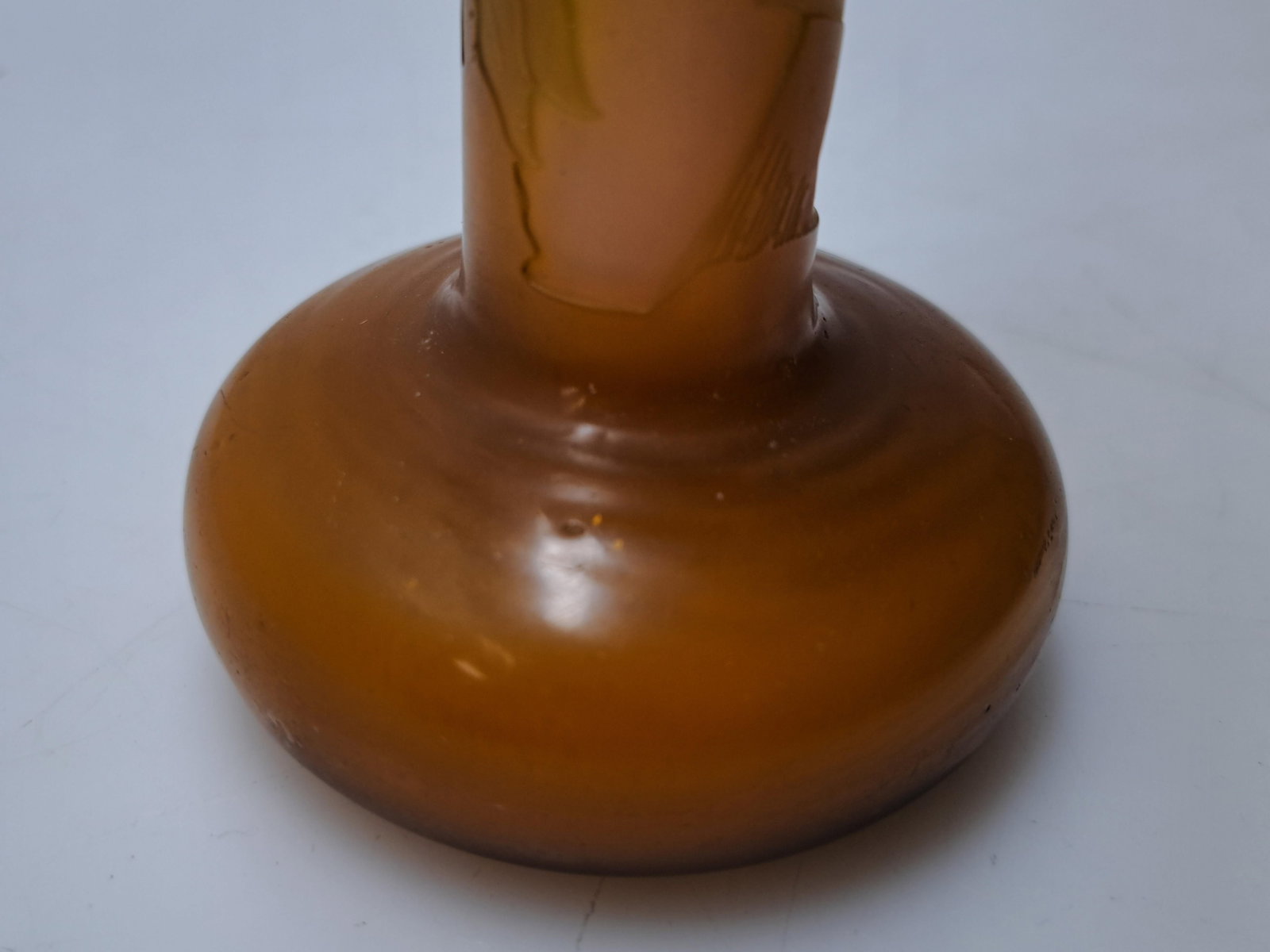 Art Nouveau Galle Signed Cameo Bud Vase Circa 1910 - 6