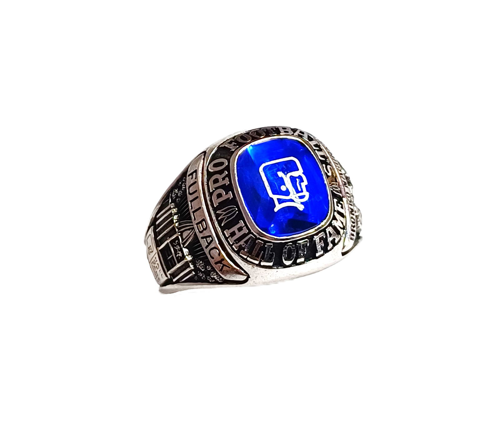 Pro Football Hall of Fame Bronko Nagurski 1963 10k Solid Fold Balfour Championship Ring Size 19: Described & Photographed By: Rafe HFA NOGDD 69822 Title: Pro Football Hall of Fame Bronko Nagurski 1963 10k Solid Fold Balfour Championship Ring Size 19 Description:Pro Football Hall of Fame Bronko Na