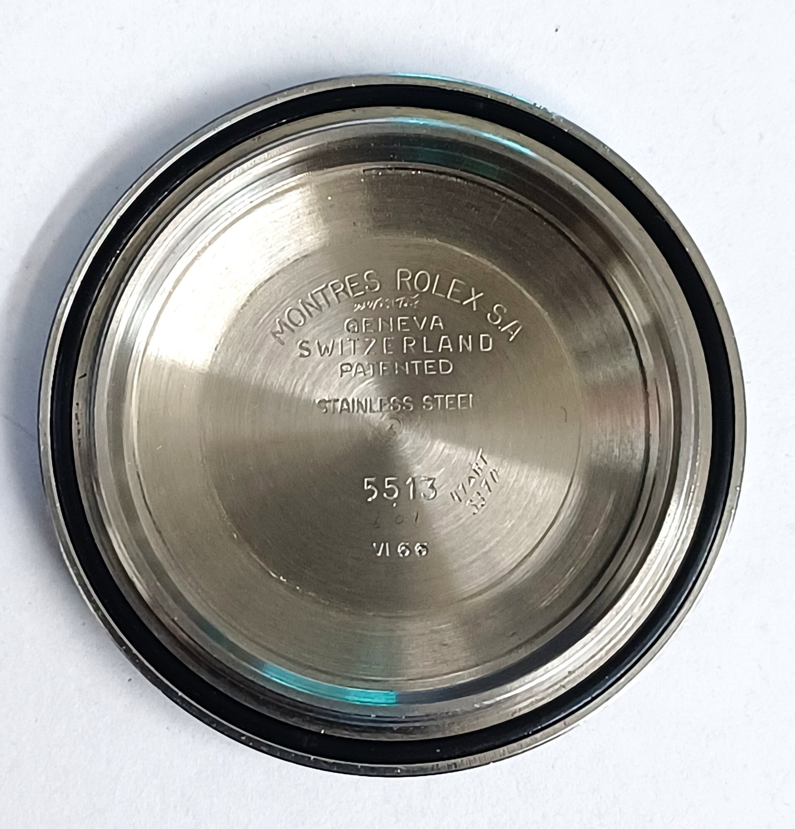 Vintage Rolex Submariner 5512 Superlative Chronometer Black Dial Mens Wrist Watch - 5