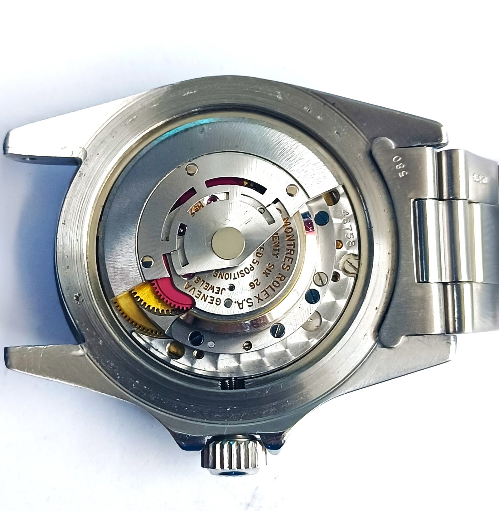 Vintage Rolex Submariner 5512 Superlative Chronometer Black Dial Mens Wrist Watch - 7