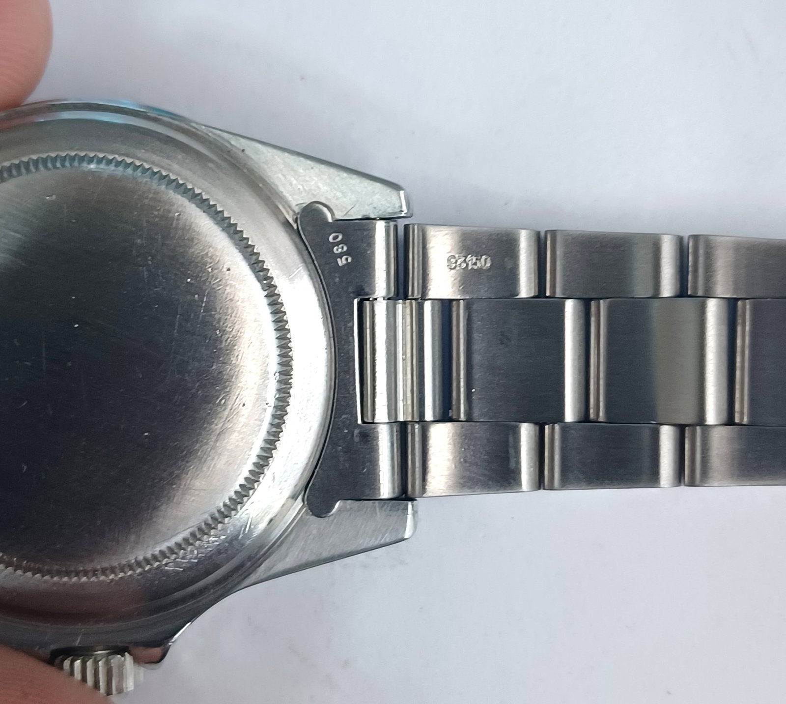 Vintage Rolex Submariner 5512 Superlative Chronometer Black Dial Mens Wrist Watch - 8