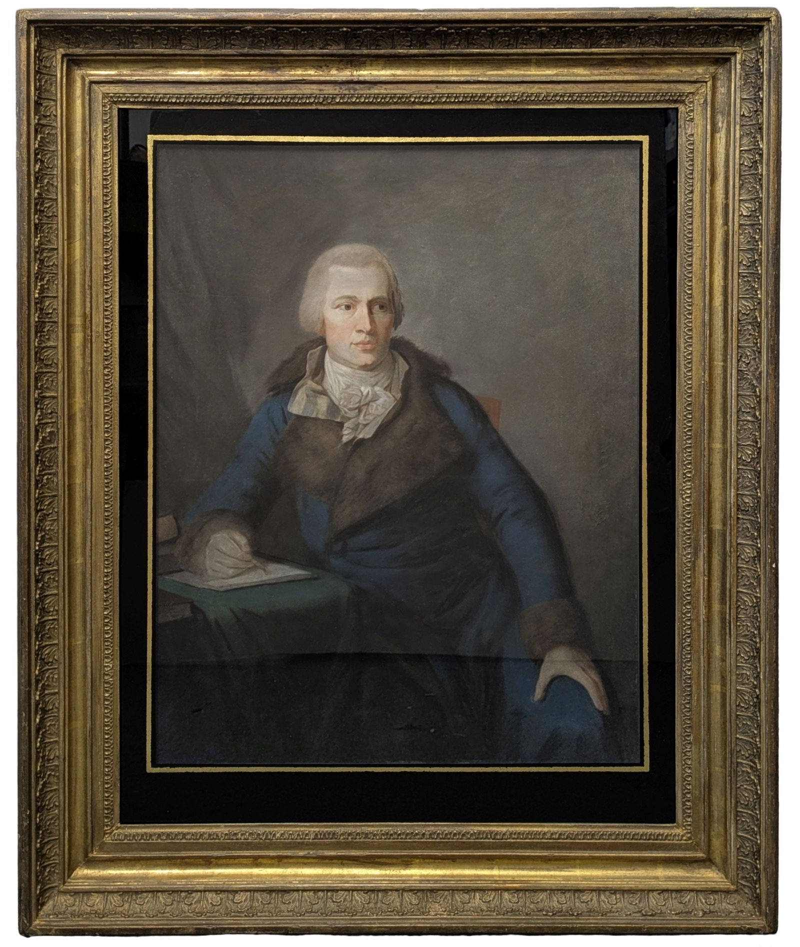 Christian Tangermann Pastel Signed Dated Noble Or Statesman Portrait 34.5 x 28.37 x 3.37 Inch Framed: Described By:Dillon CNX VX 0420 1347 Title:Christian Tangermann Pastel Signed Dated Noble Or Statesman Portrait 34.5 x 28.37 x 3.37 Inch Framed German Austrian Russian Description: Christian Tangerman