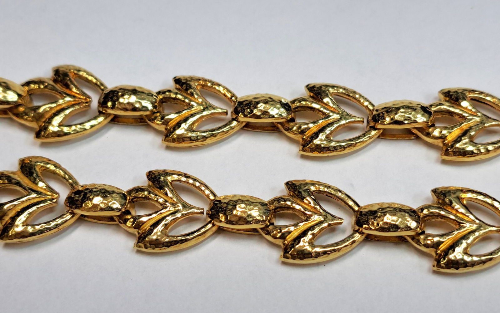 David Webb Large 18k Yellow Gold 17.04ctw Sapphire Emerald Ruby Necklace 151.4g - 2