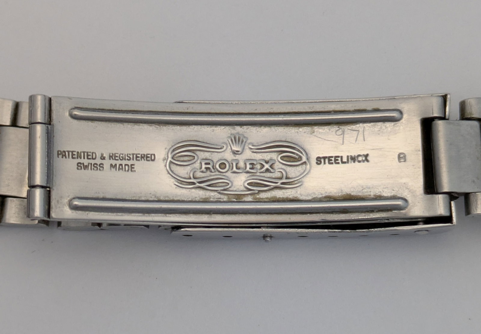 Cool 1970s Vintage Rolex Barn Find 1003 Fancy Dial Punch Papers Wallet Fresh From Original Owner - 12