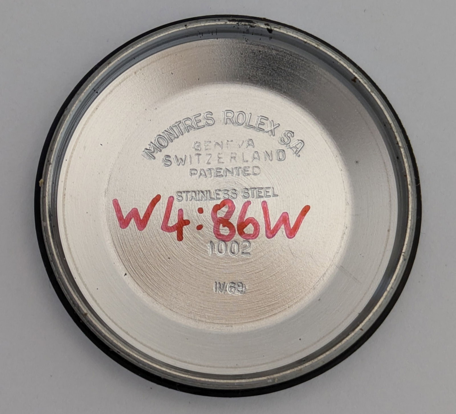 Cool 1970s Vintage Rolex Barn Find 1003 Fancy Dial Punch Papers Wallet Fresh From Original Owner - 8