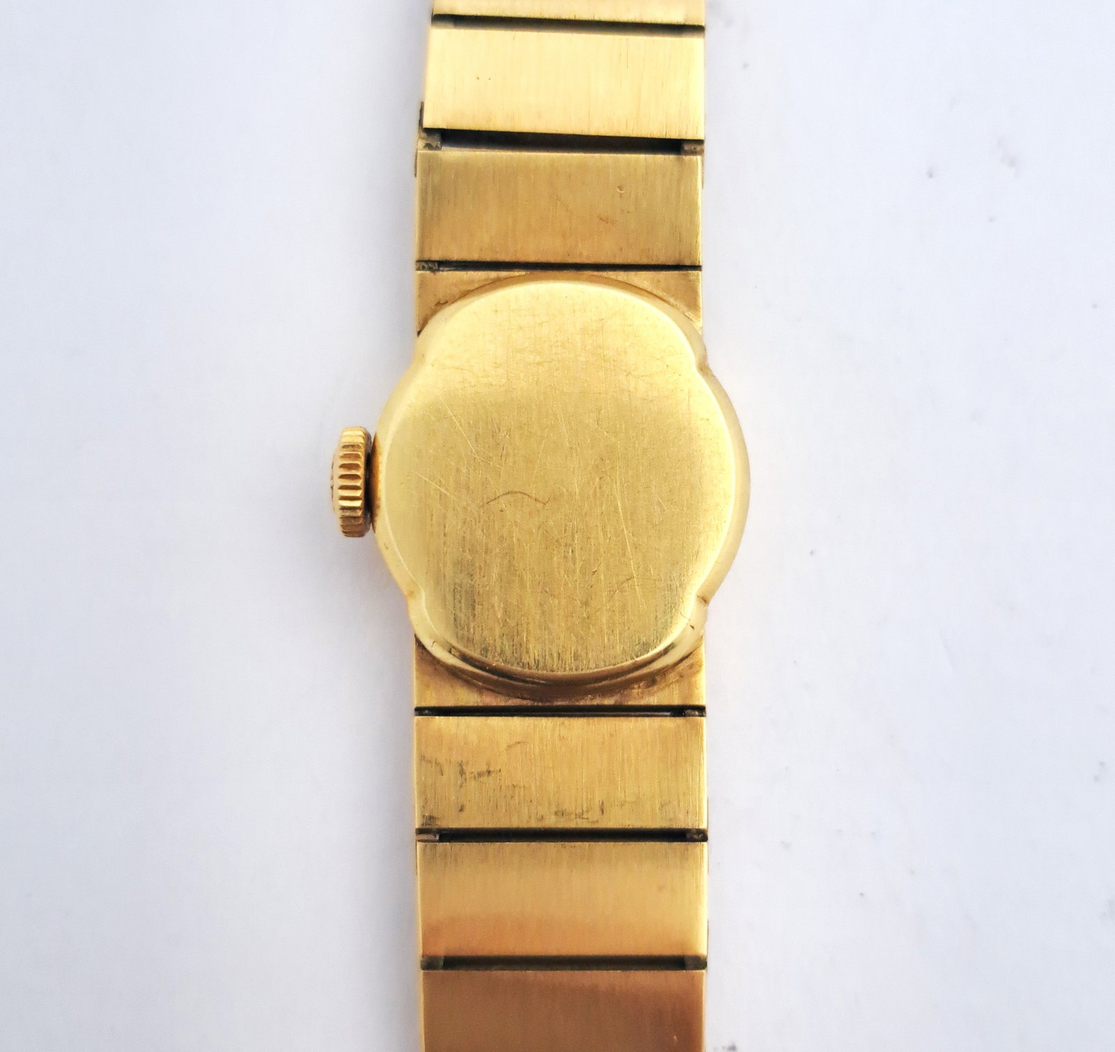 Mid Century Mechanical Patek Philippe Heavy 18k Gold Supple Ladies Wrist Watch - 2