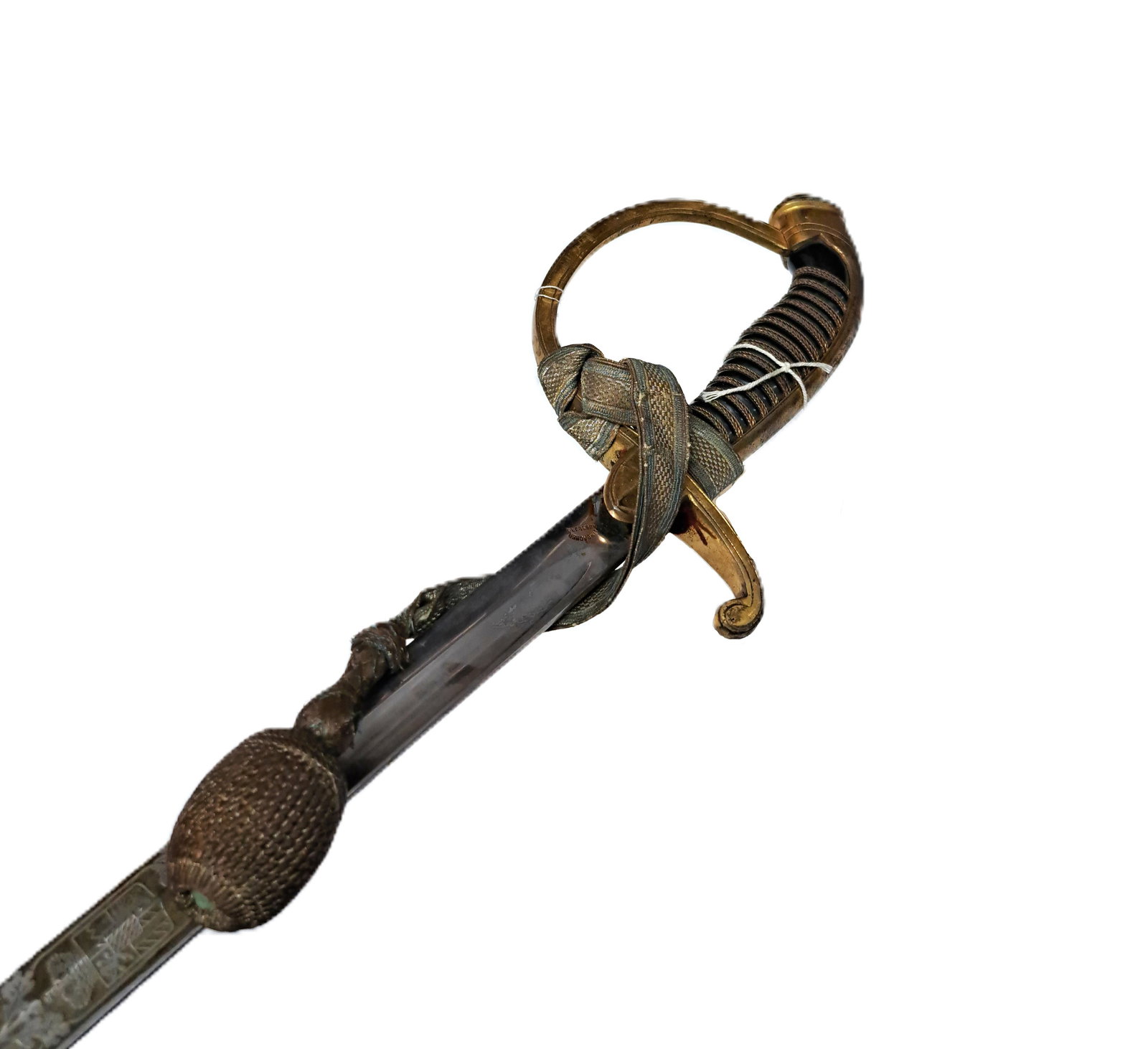 Bavarian Sword In Treue Fest Circa World War I Police or Military Sword (1 of 6)