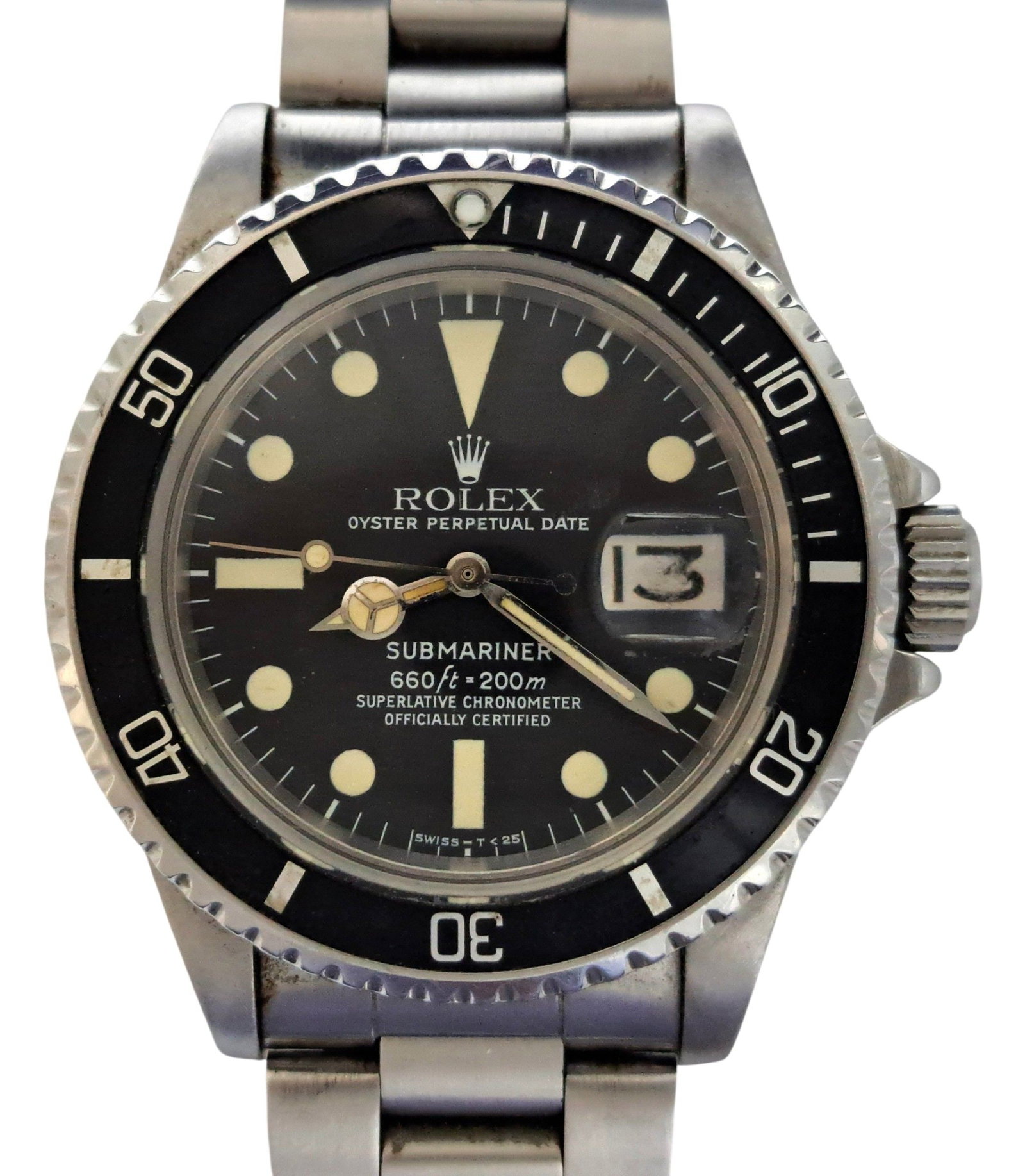 Rolex Submariner 1680 Military Provenance 1977 Box Papers Tags Running Wrist Watch: Described By:Mike NMYED 71231Estimate 12000-18000 Title:Rolex Submariner 1680 Military Provenance 1977 Box Papers Tags Running Wrist Watch Description: Beautiful timepiece! Includes an original receip