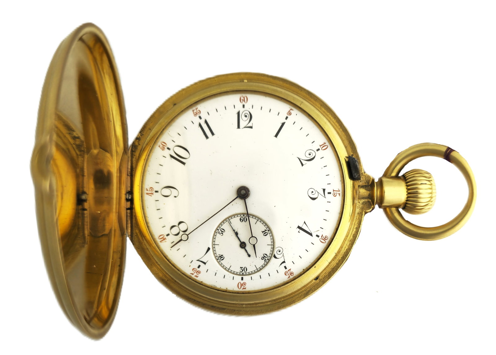 Massive 18k Gold Tiffany & Co Geneva High Grade Pocket Watch (1 of 6)