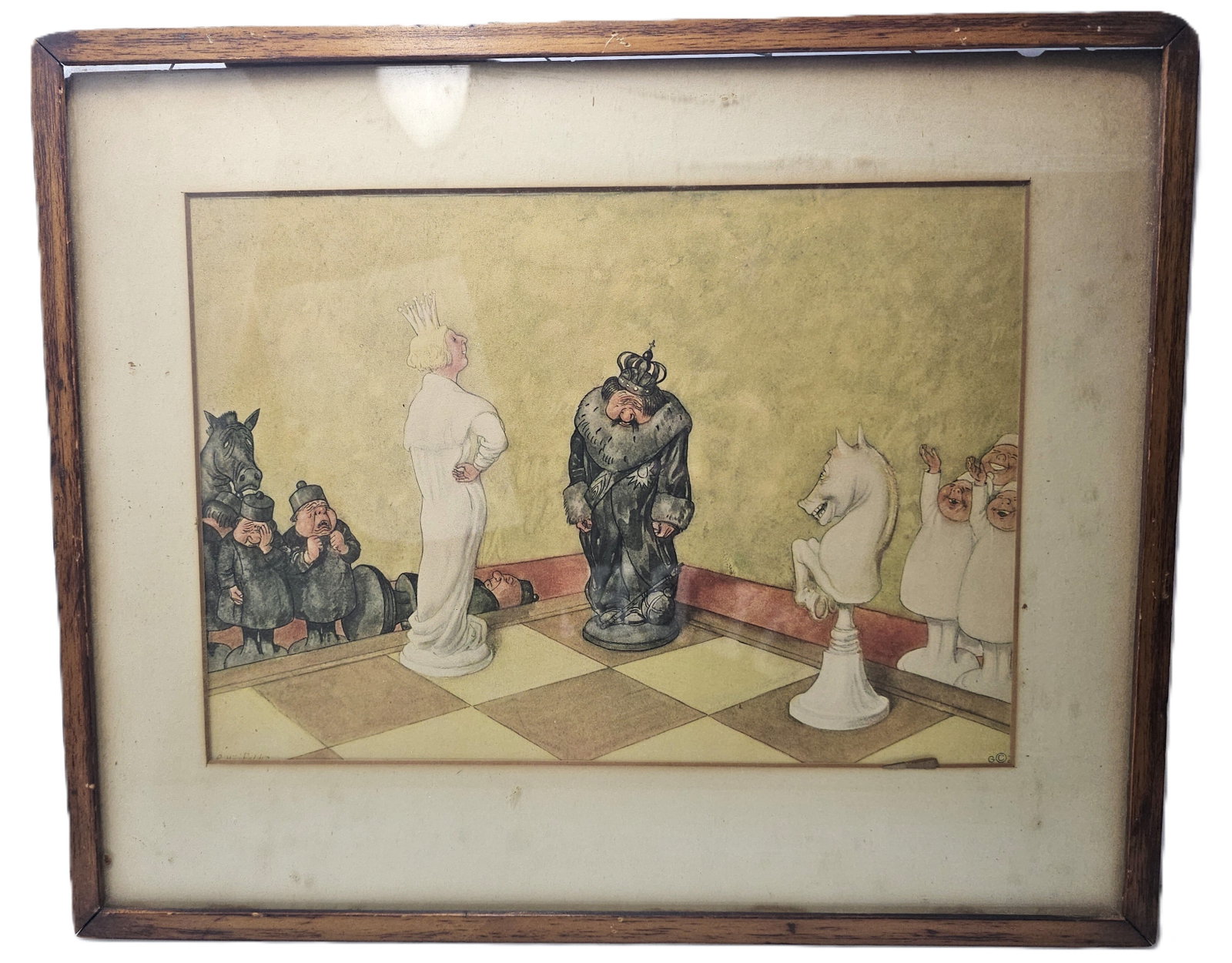 Artist Signed Robert Hogfeldt Illustrator Cartoonist Checkmate Pennsylvania: Described By: August Reedy NFDD Title: Artist Signed Robert Hogfeldt Illustrator Cartoonist Checkmate Pennsylvania Description: Artist Signed Robert Hogfeldt Illustrator Cartoonist Checkmate Pennsylva