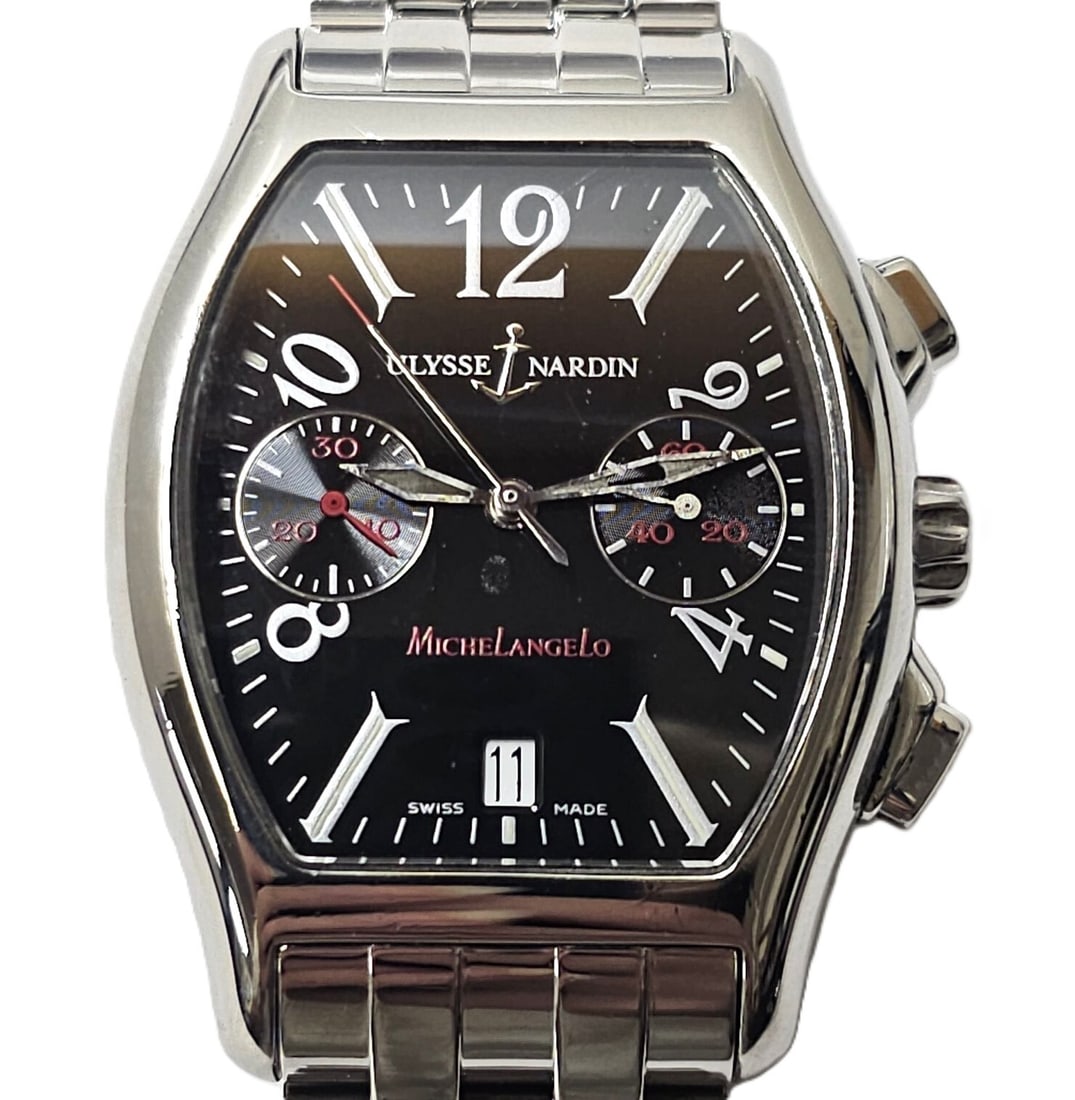 Ulysse Nardin Michelangelo Chrono Wrist Watch1159563-42 (1 of 10)
