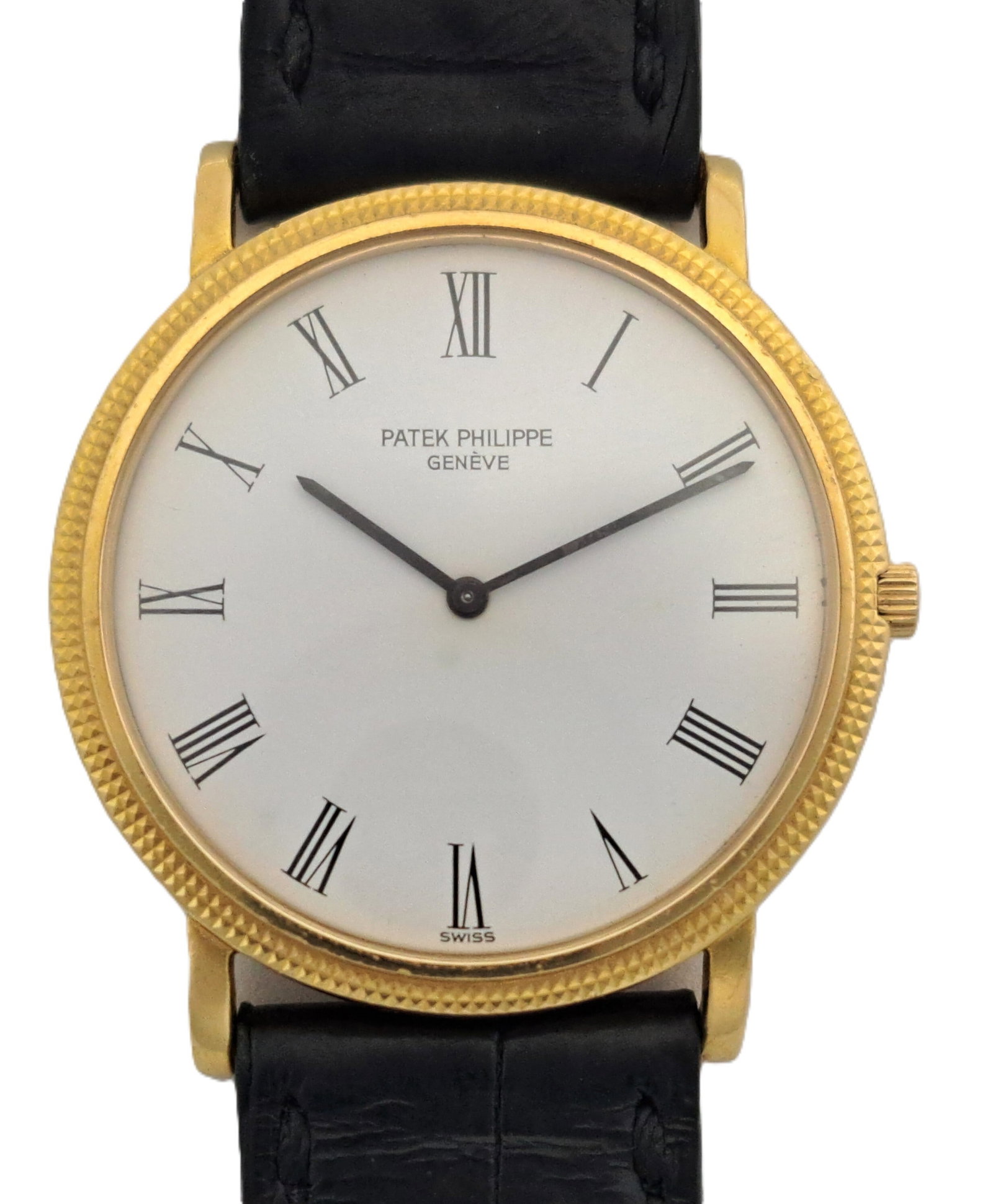 Patek Philippe 3520 18k Gold Calatrava Hobnail Bezel Original Band & Buckle Wrist Watch: HFA DT72788 Described By: Mike NEEDD Title: Patek Philippe 3520 18k Gold Calatrava Hobnail Bezel Original Band & Buckle Wrist Watch Description: Incredible timepiece! Make this yours today. Happy 