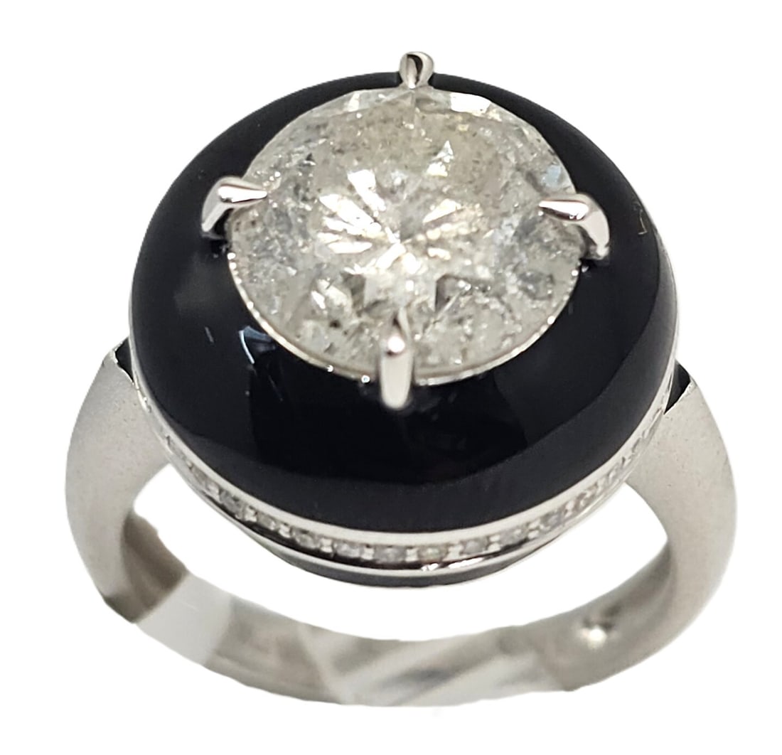 Pretty AIGL Oscar Friedman Platinum Ring 3.85 ctw Natural Diamond Brilliant Cut: CNX 0501 1805 Described By: August R ND Title: Pretty AIGL Oscar Friedman Platinum Ring 3.85 ctw Natural Diamond Brilliant Cut Description: Pretty AIGL Oscar Friedman Platinum Ring 3.85 ctw Natural Di