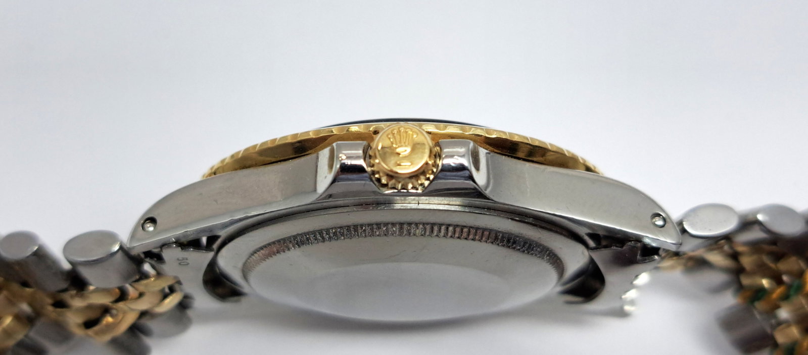 Rolex Gold Steel GMT Master 1675 Running Mens Wrist Watch Box Papers Tags - 3