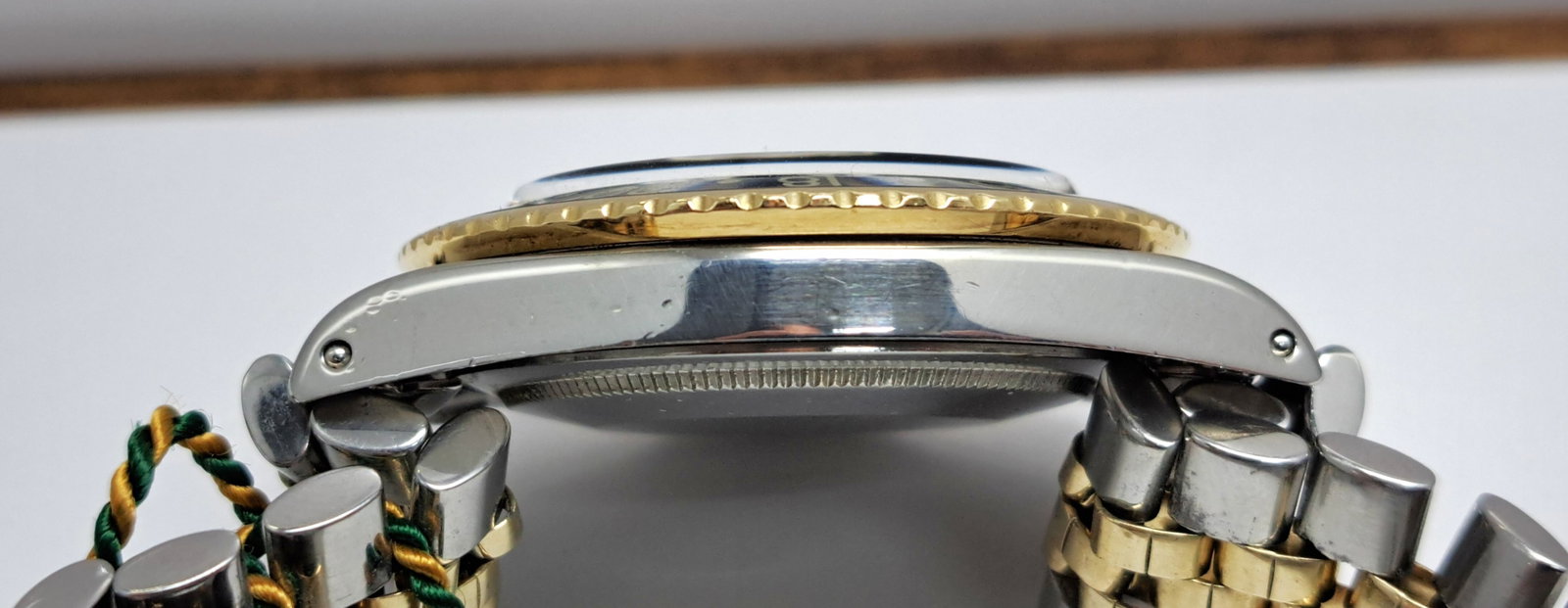 Rolex Gold Steel GMT Master 1675 Running Mens Wrist Watch Box Papers Tags - 4
