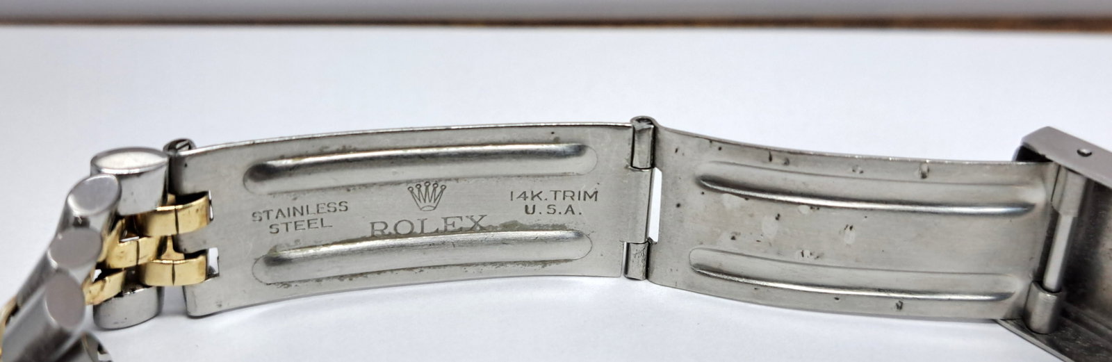 Rolex Gold Steel GMT Master 1675 Running Mens Wrist Watch Box Papers Tags - 6