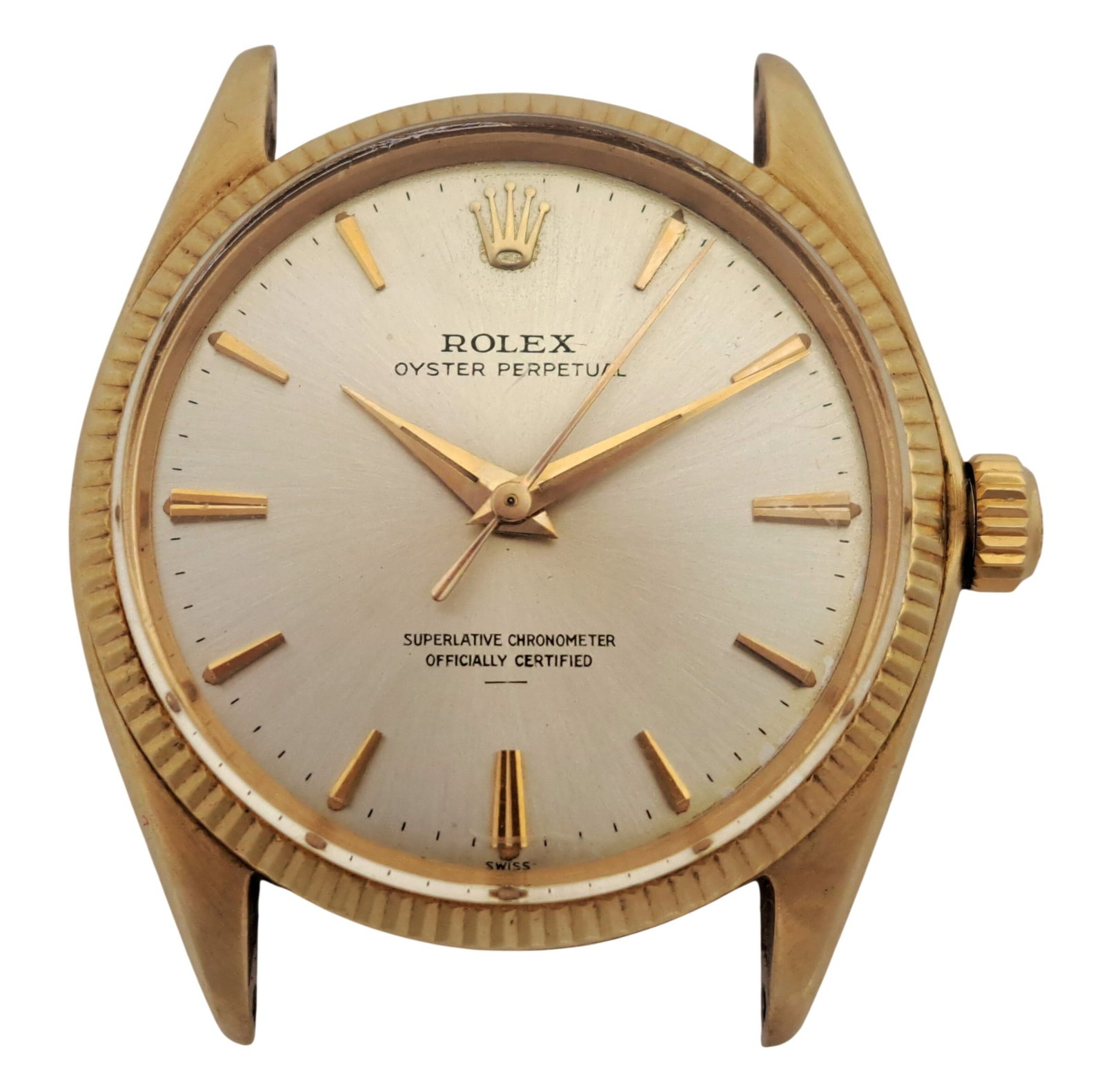 Rolex Oyster Perpetual 1002 Scarce 14k Gold Mens Wrist Watch w Elastic Bracelet Box Booklets Receipt: HFA DT72982 Described By: Mike NMEDD Title: Rolex Oyster Perpetual 1002 Scarce 14k Gold Mens Wrist Watch w Elastic Bracelet Box Booklets Receipt Description: Beautiful
