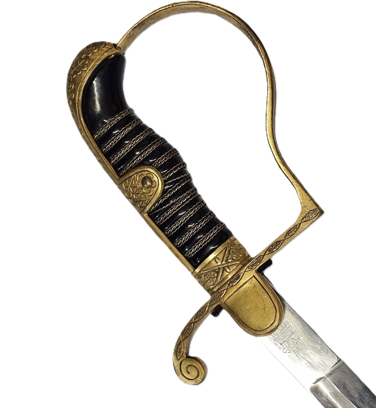 1880s-1918 Alcoso Soligen WWI Military Antique Imperial German Officers Sword: CNX 0496 1769 Described By: Adams ND Title: 1880s-1918 Alcoso Soligen WWI Military Antique Imperial German Officers Sword Description: 1880s-1918 Alcoso Soligen WWI Mil