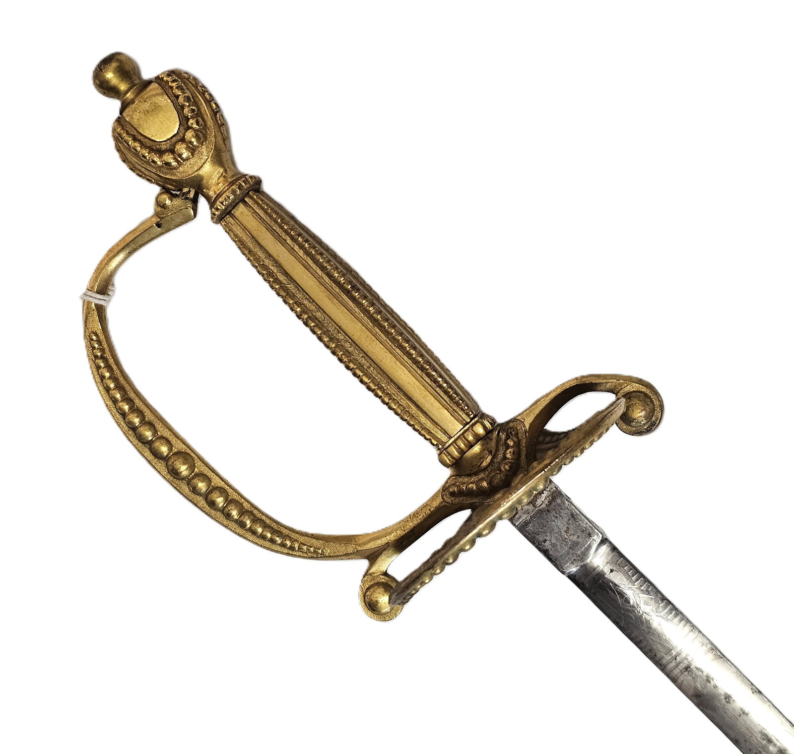 19th Century European French or British Court Sword Etched Engraved Blade (1 of 7)
