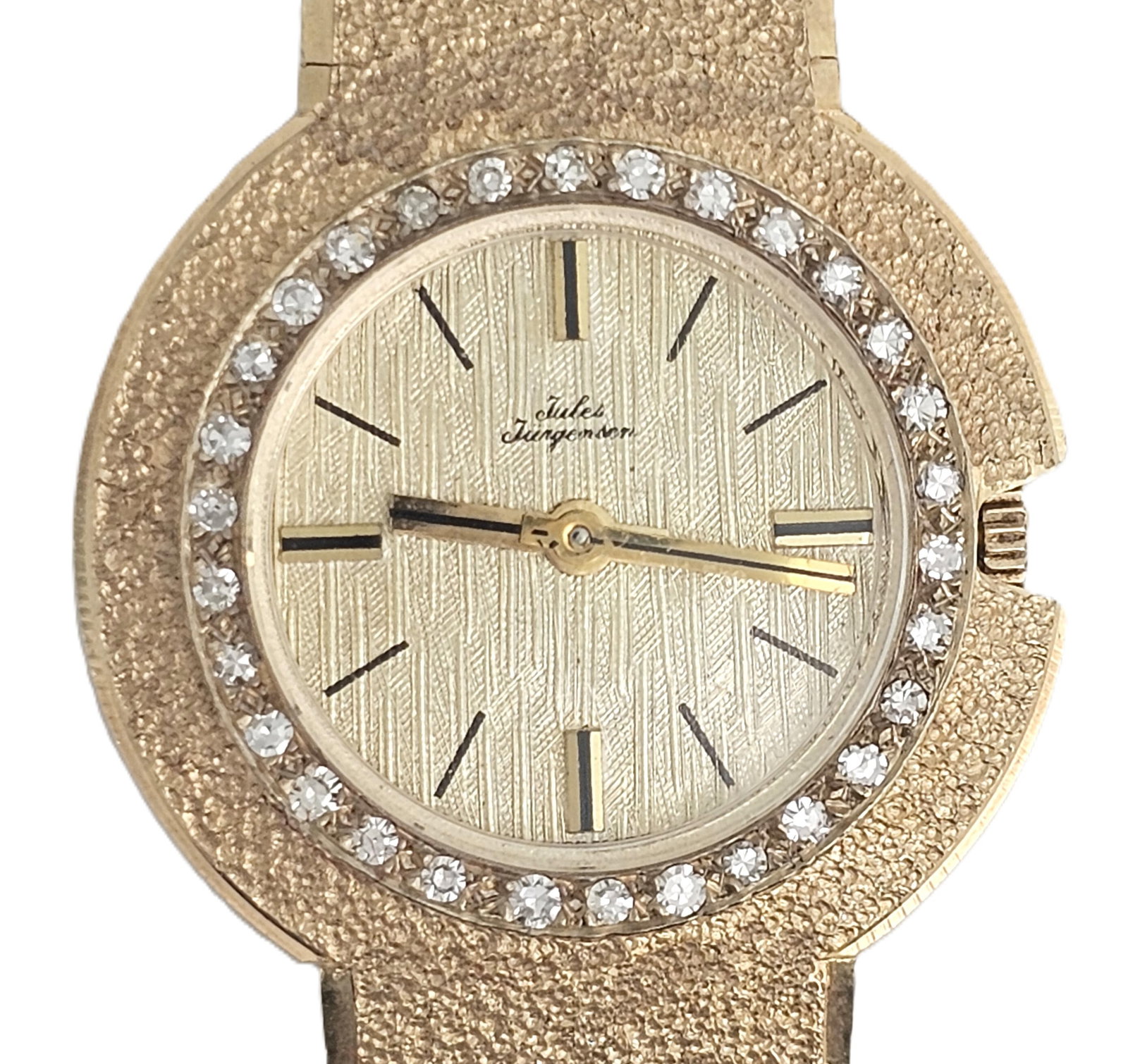 Never Worn Roxanne Model Factory Diamond Ladies Jules Jurgensen Watch (1 of 13)
