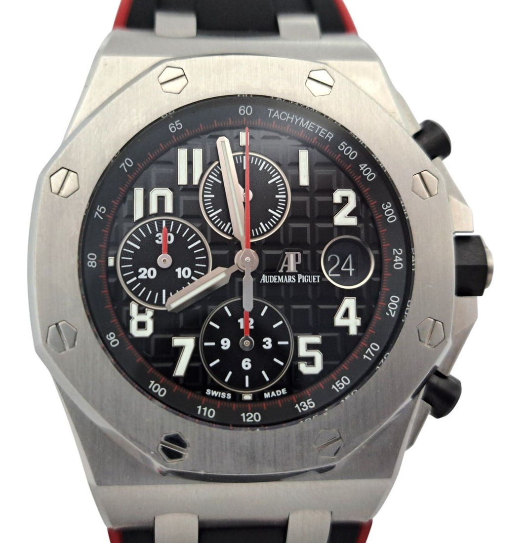 Fantastic Condition Audemars Piguet Vampire Royal Oak Offshore Chronograph Ref 26470st