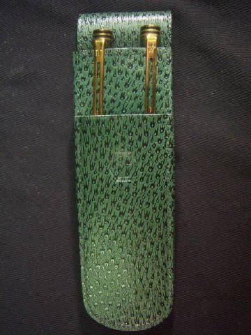 Waterman Pen and Pencil Set in Pouch: Waterman Pen and Pencil Set in Pouch