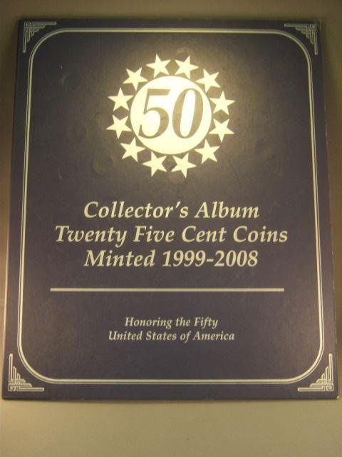 50 State Quarter Album from 1999-2008: 50 State Quarter Album from 1999-2008