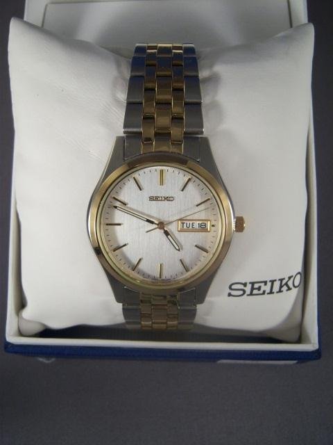 Seiko SGF524 Seiko Two-Tone Mens Watch SGF524: Seiko SGF524 Seiko Two-Tone Men's Watch SGF524 - New in Box w/ warranty - Suggested Retail Price$175.00