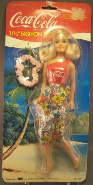 Lot of 9 Dolls: Lot of 9 Dolls - Two Hawaii's Own Hawaiian Maiden - Coca-Cola Fashion Doll - Winter Wonderland Bobbing Head Figurine - House Party Li'l Penny - I Love Lucy" Lucy Ricardo Collector Edition - Mandy Moor