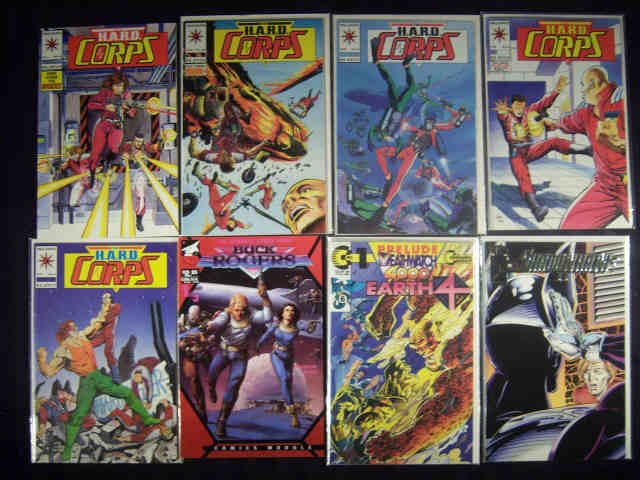 Lot of 20 Comic Books: Lot of 20 Comic Books - 8 The H.A.R.D Corps - 2 Armorines - 2 The Original E-Man and Michael Mauser - 2 Ninjak - 2 (Duplicate) Valiant Reader - 1 Kung-Fu Fighter - 1 Shadowhawk II - 1 Prelude Deathwat