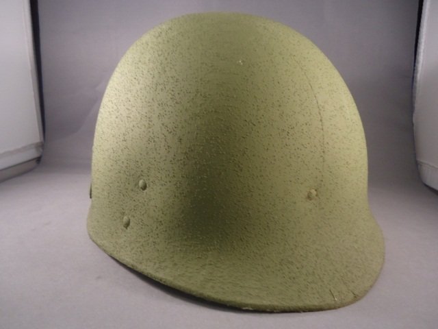 Vintage 1983 US M1 Parachutists Helmet Liner: Vintage 1983 US M1 Parachutists Helmet Liner - Some Paint Chipping on Rivet Buttons - Marked Line Parachutists Helmet 8470-00-753-5793" on Inside"