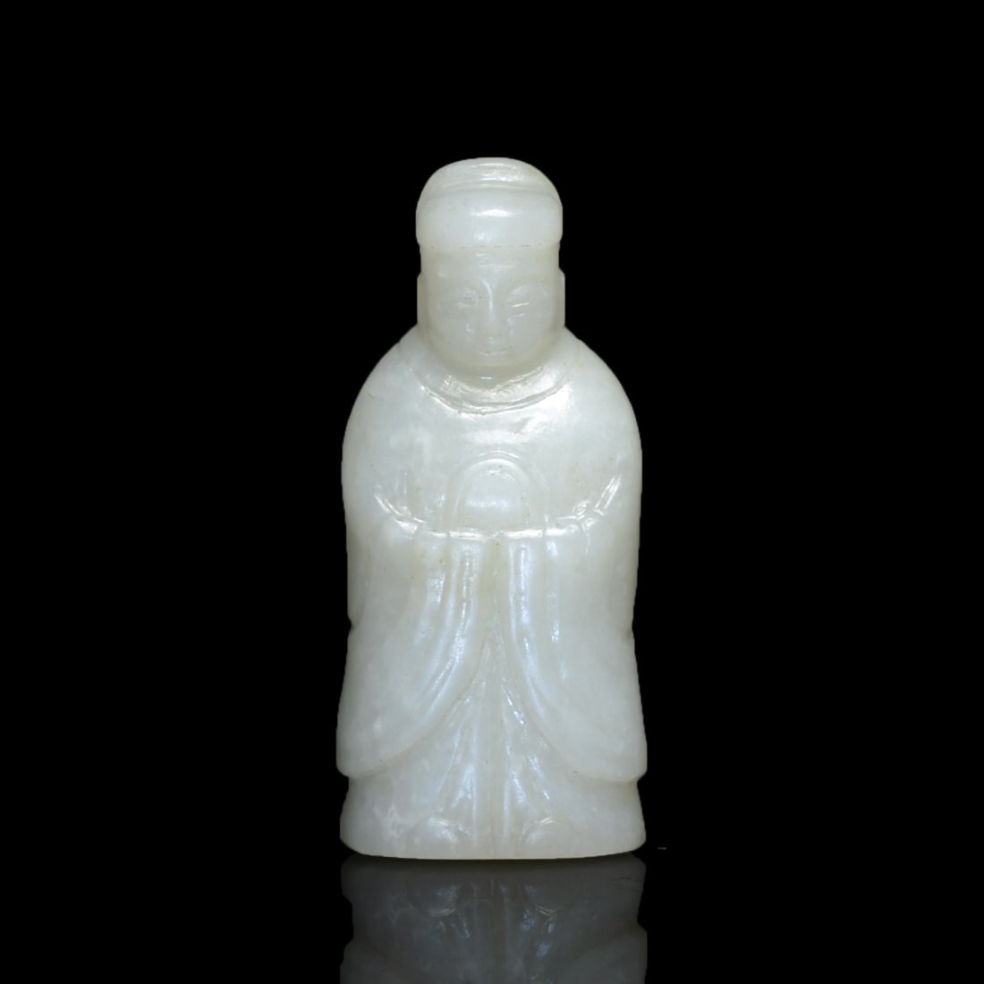 A White Jade Carved Figure (1 of 1)