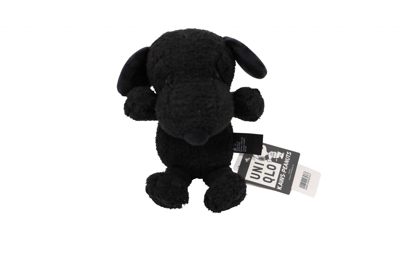 black snoopy plush