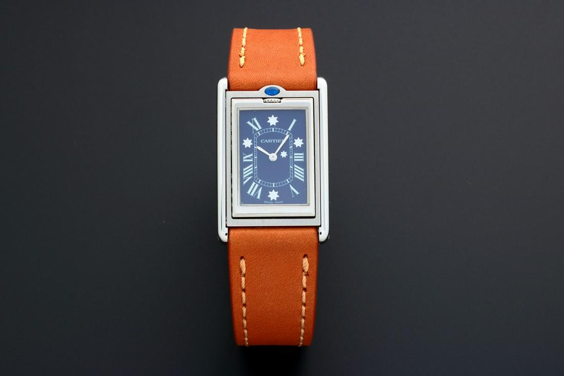 cartier tank basculante mechanical