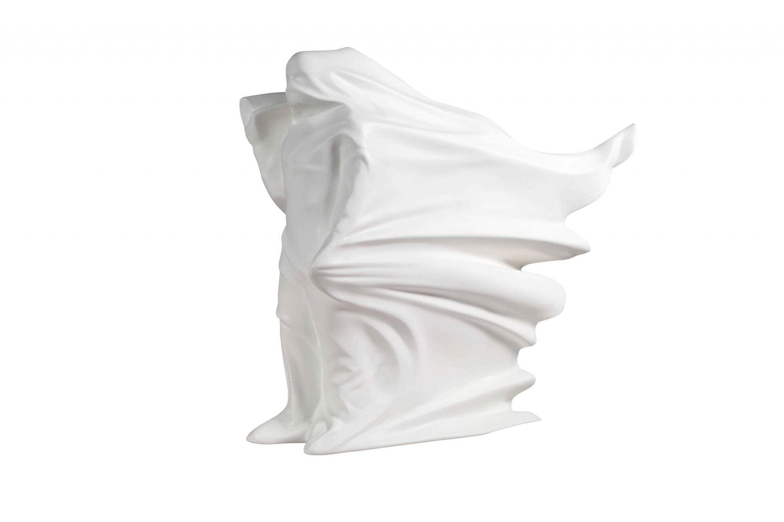 Daniel Arsham Hollow Figure Resin Sculpture Limited: Artist: Daniel Arsham Title: Hollow Figure - Limited Edition Medium: Opaque white resin Approximate Dimensions: 30cm x 25cm x 25cm Edition: 2018. Limited edition of 500.