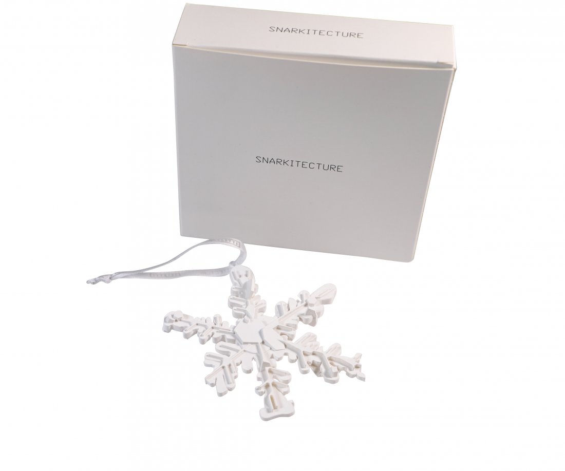 Daniel Arsham Snarkitecture Seletti Snowflake White: Artist: Daniel Arsham Title: Snowflake Medium: Resin Collaboration: Snarkitecture x Seletti Approximate Dimensions: 10cm height x 10.2cm width x 0.5cm depth Edition: 2019 Prov