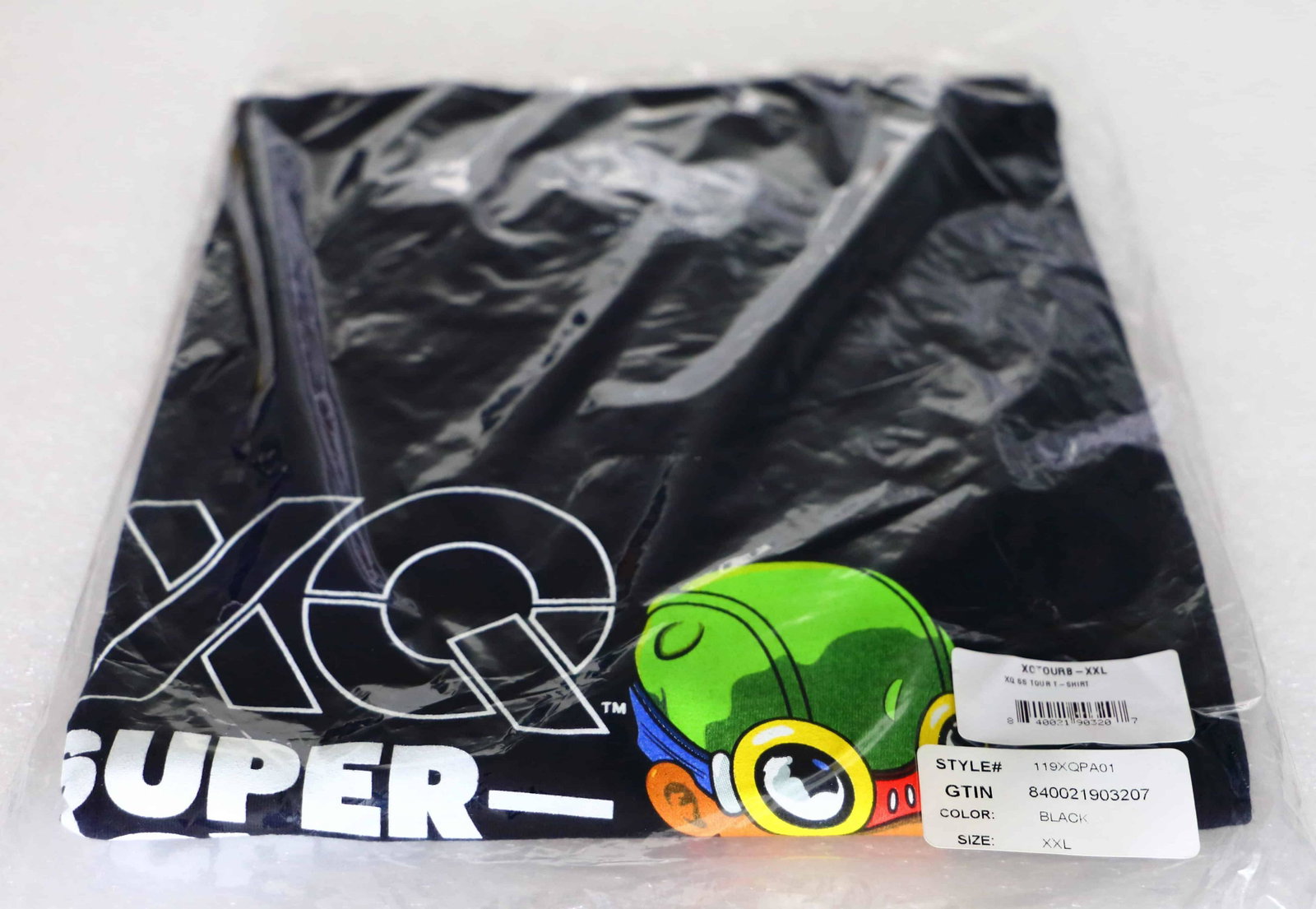 Hebru Brantley Flyboy Tee Shirt Black Size XXL: Artist: Hebru Brantley Title: Super School Black T Shirt Size: XXL Edition: 2019 Provenance: Private collection Condition Report: New. Never been worn. Original packaging. Important