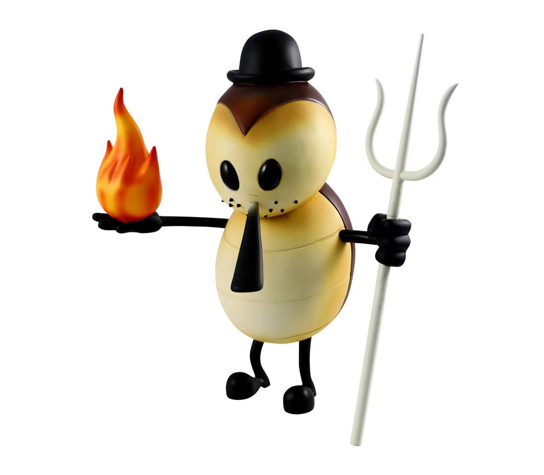 Glenn Barr Hell's Proprietor Dark Horse Vinyl Figure: Artist: Glenn Barr Title: Hell's Proprietor Dark Horse Deluxe Brown Medium: Vinyl Collaboration: 1xRun Approximate Dimensions: 10.5in x 11.75in x 7.5in Edition: 2015 Provenance: