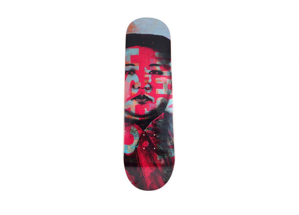 Cash For Your Warhol Kim Jong-un Skateboard Deck (1 of 2)