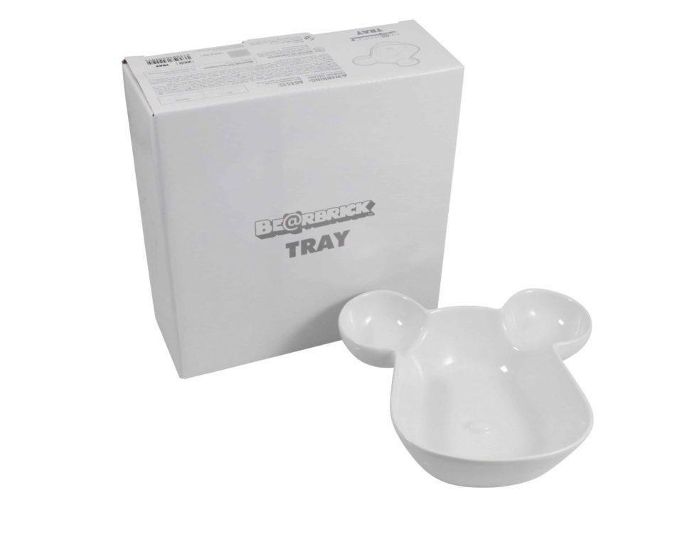 Bearbrick Tray Plate Bowl White Medicom Toys (1 of 2)