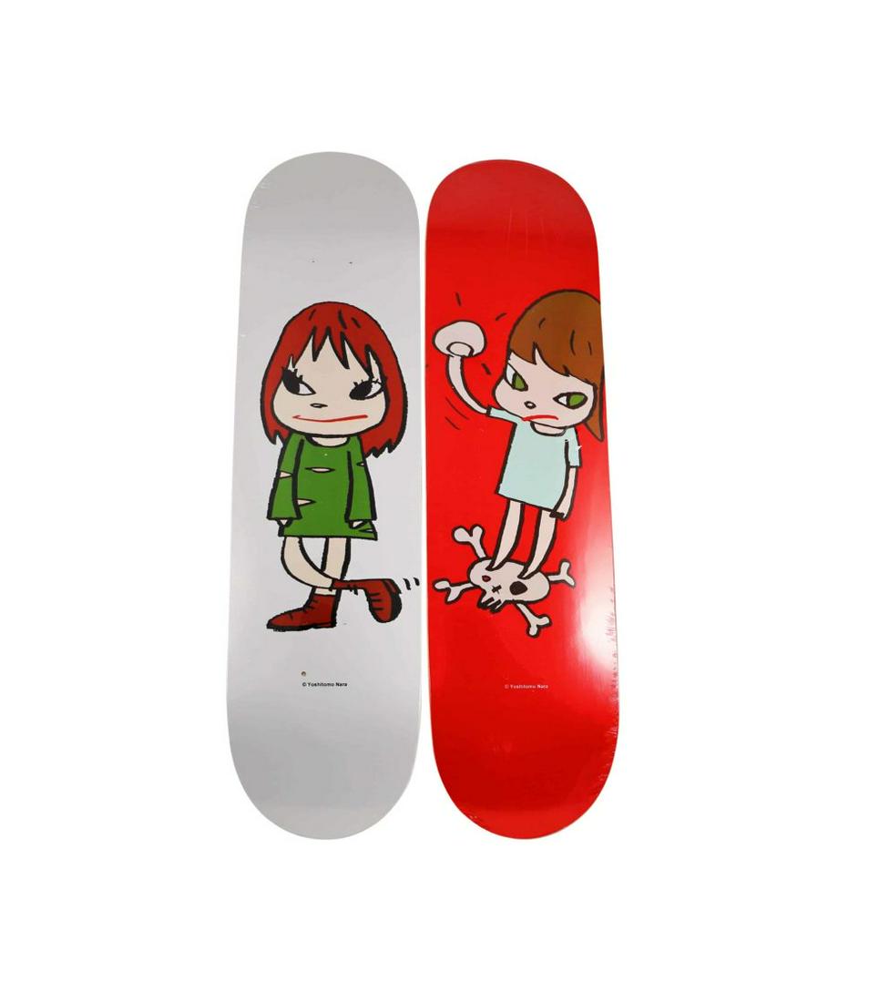 Yoshitomo Nara Skateboard Skate Deck Set of 2 (1 of 2)