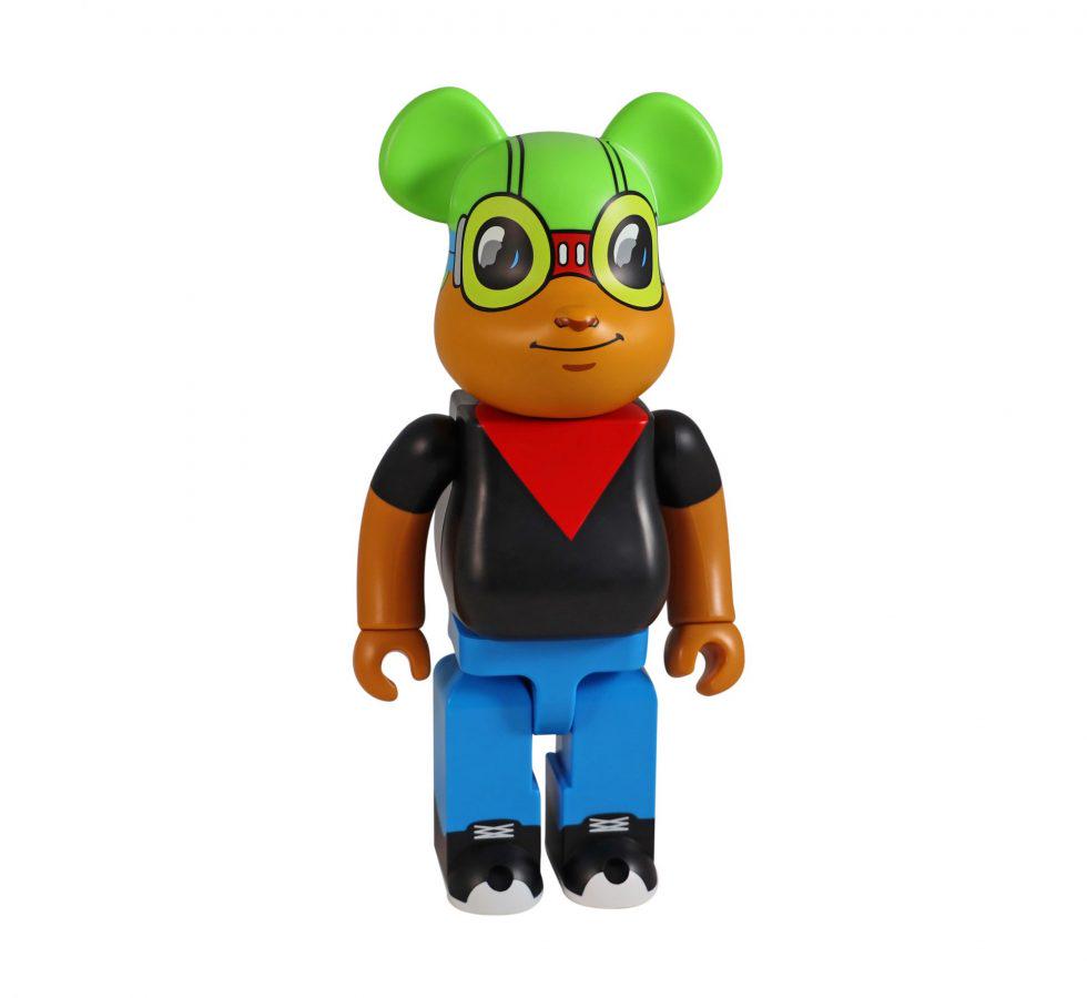 Hebru Brantley Flyboy Bearbrick 400% Medicom Toy (1 of 5)