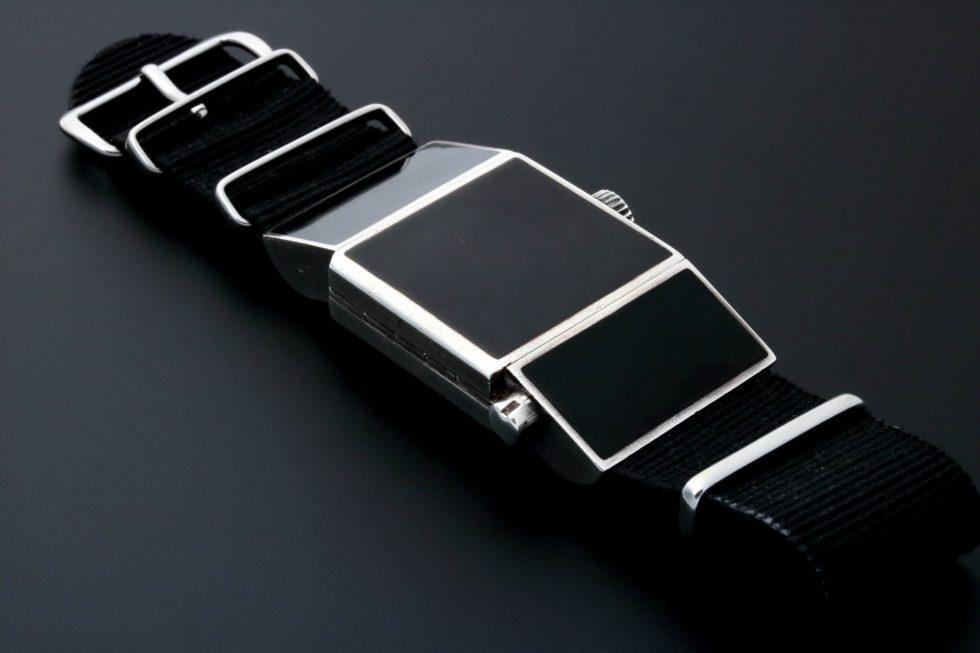 Vintage Tavannes Golf Belt Sterling Silver Watch