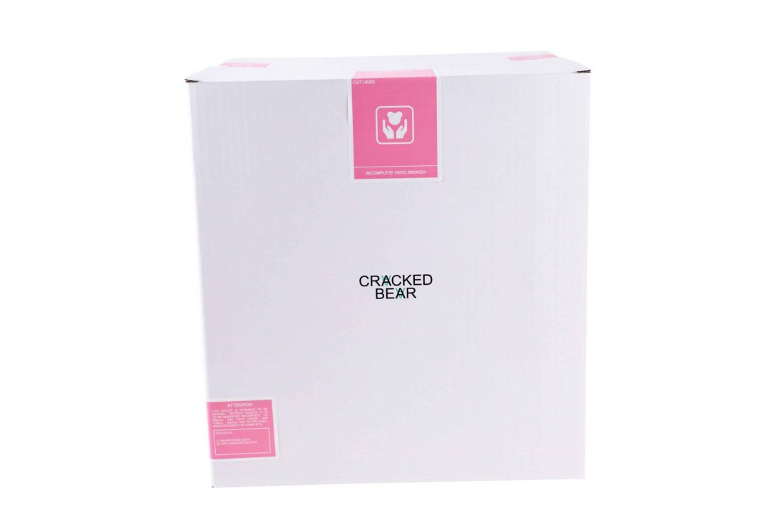 Daniel Arsham Pink Cracked Bear SEALED Limited Edition: Artist: Daniel Arsham Title: Pink Cracked Bear. Limited Edition of 500. Medium: Fabric, plaster, and pigment Edition: 2019. Limited edition of 500. Provenance: Private collection Condition Report: Sea