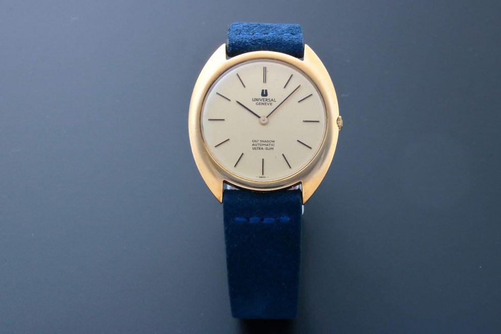 Vintage Universal Geneve Gilt Shadow Automatic Ultra (1 of 5)