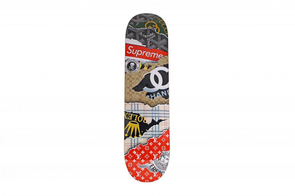DENIAL Fashion Addict Rip Off Skateboard Deck (1 of 2)