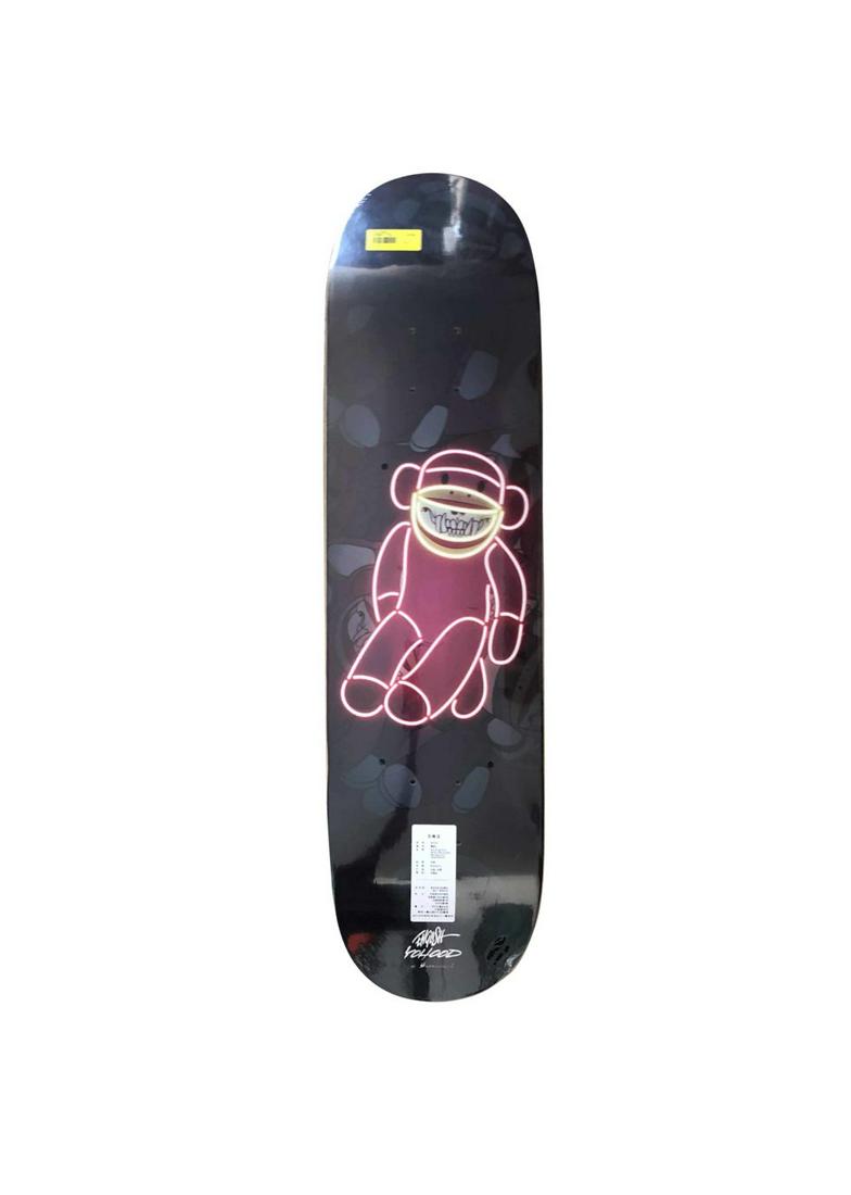 Ron English Sock Monkey Grin Skateboard Skate Deck (1 of 1)