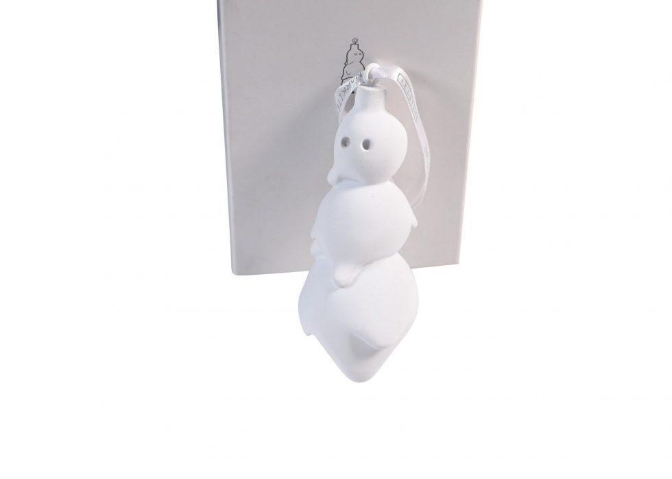 Daniel Arsham Snarkitecture Seletti Snowman Sculpture: Artist: Daniel Arsham Title: Snowman Medium: Resin Collaboration: Snarkitecture x Seletti Approximate Dimensions: 9cm height x 4cm width x 4cm de